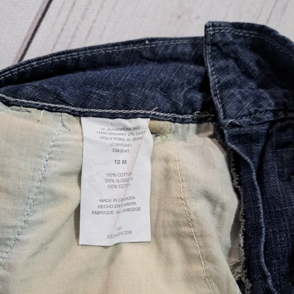 LEE One True Fit Lower On The Waist Shorts Size 12 M - Picture 9 of 10